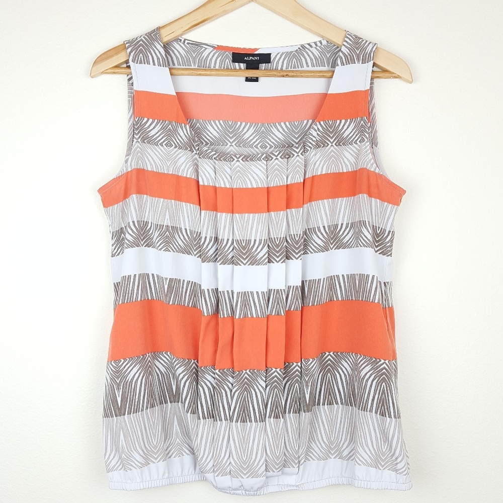 Alfani Top | Alafani Sleeveless Blouse | Size 10